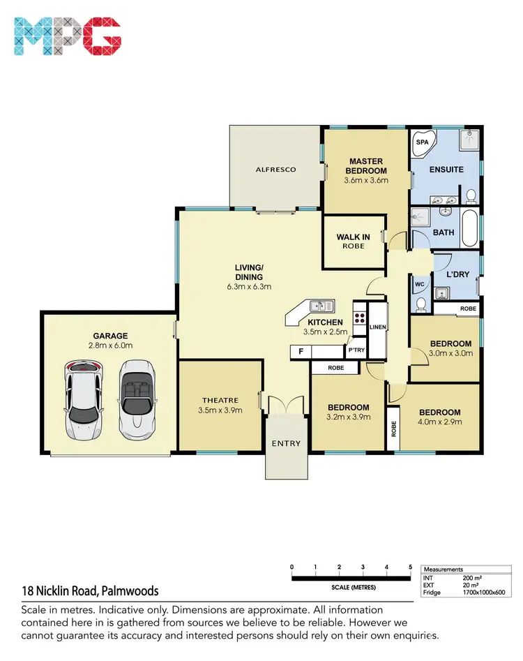 Floorplan of Homely house listing, 18 Nicklin Road, Palmwoods QLD 4555