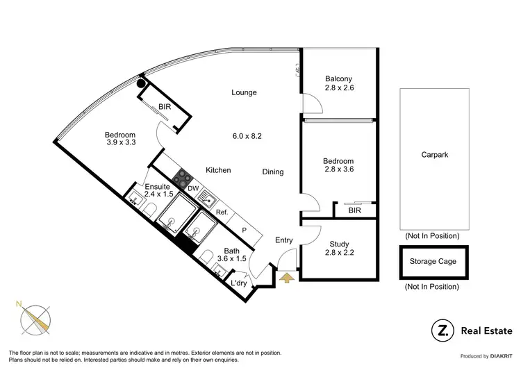 Floorplan of Homely apartment listing, 309/6 Station Street, Moorabbin VIC 3189