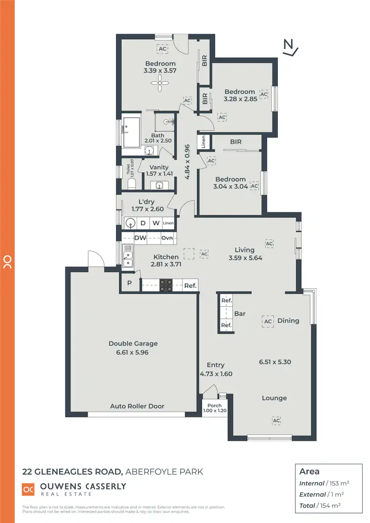 Floorplan of Homely house listing, 22 Gleneagles Road, Aberfoyle Park SA 5159