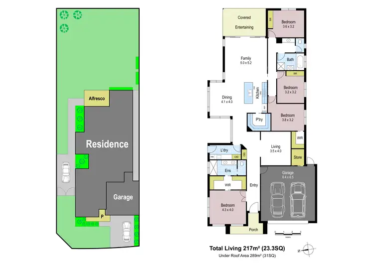 Floorplan of Homely house listing, 1 Islington Court, Warragul VIC 3820
