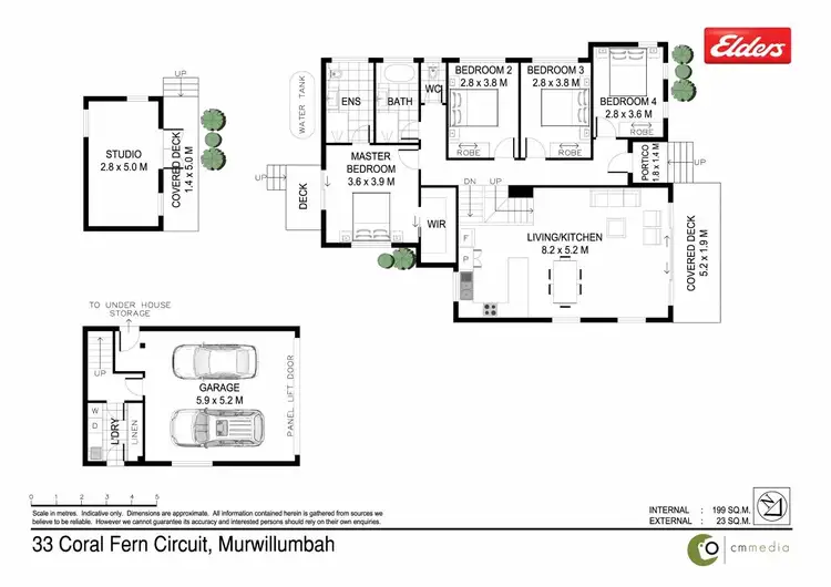 Floorplan of Homely house listing, 33 Coral Fern Circuit, Murwillumbah NSW 2484