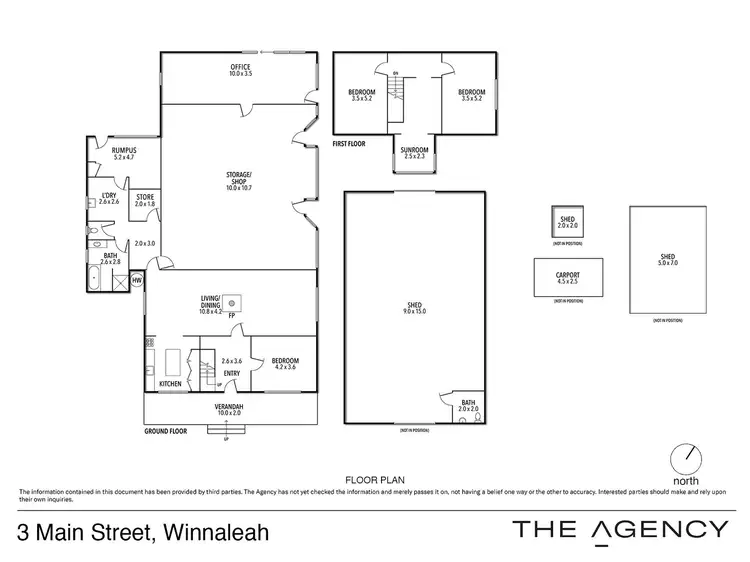 Floorplan of Homely house listing, 3 Main Street, Winnaleah TAS 7265