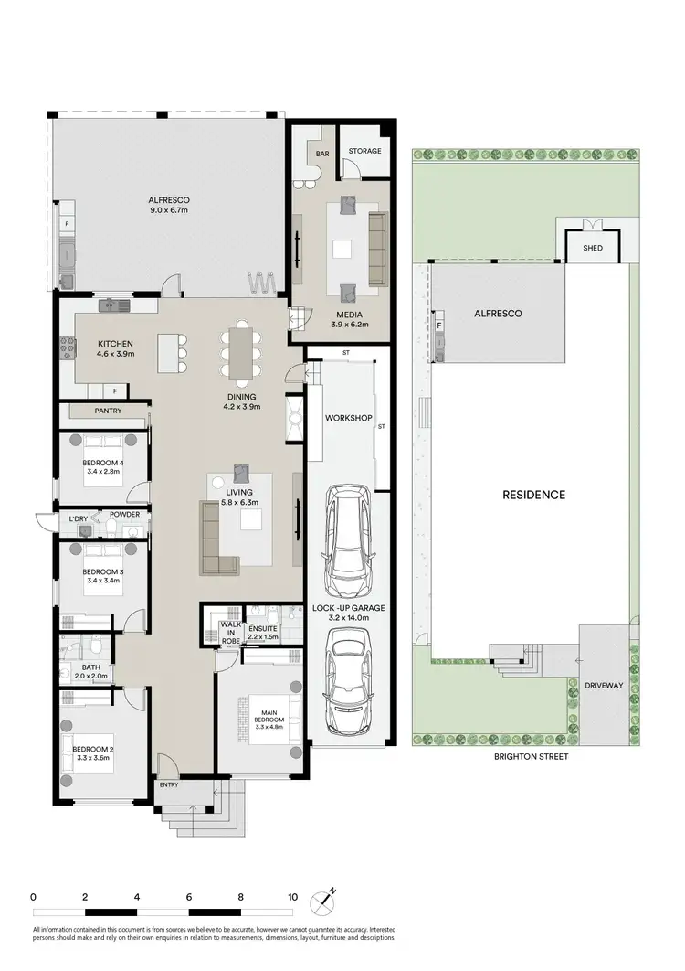 Floorplan of Homely house listing, 13 Brighton Street, Kogarah Bay NSW 2217