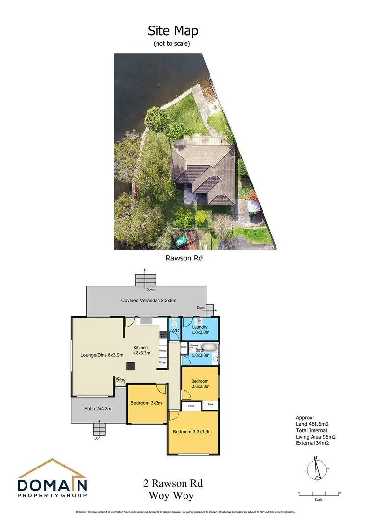 Floorplan of Homely house listing, 2 Rawson Road, Woy Woy NSW 2256