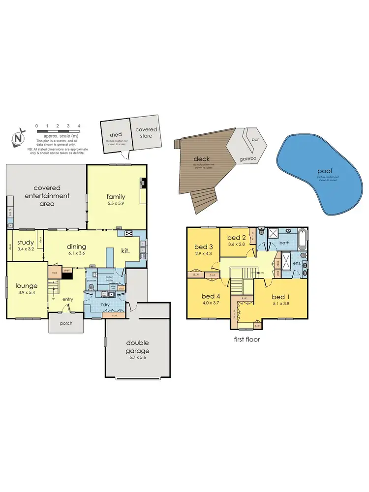 Floorplan of Homely house listing, 18-20 Enfield Avenue, Park Orchards VIC 3114