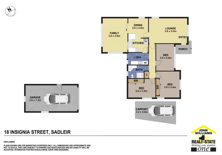 Floorplan of Homely house listing, 18 Insignia Street, Sadleir NSW 2168