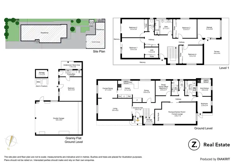Floorplan of Homely house listing, 12 Clifton Grove, Coburg VIC 3058