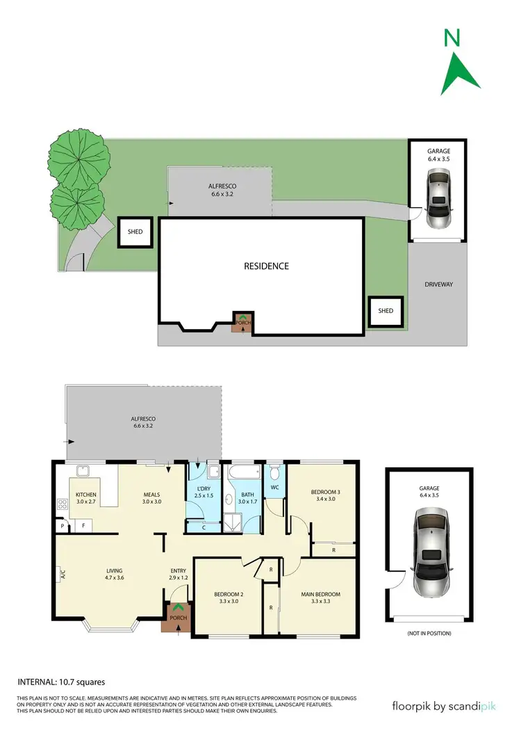 Floorplan of Homely unit listing, 1/7 Maple Street, Bayswater VIC 3153