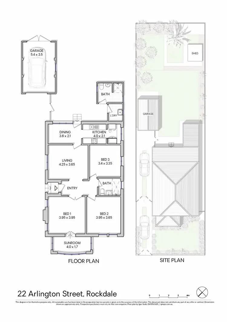 Floorplan of Homely house listing, 22 Arlington Street, Rockdale NSW 2216