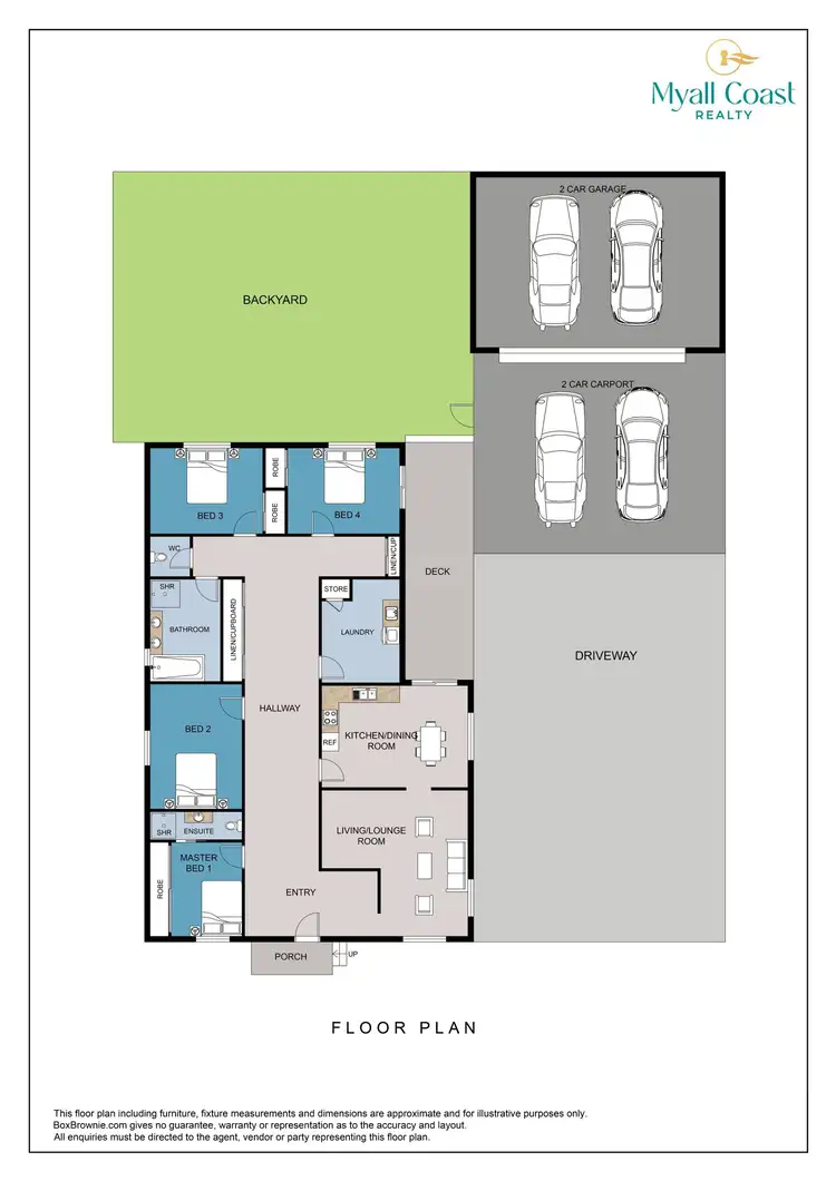 Floorplan of Homely house listing, 25 Ibis Avenue, Hawks Nest NSW 2324