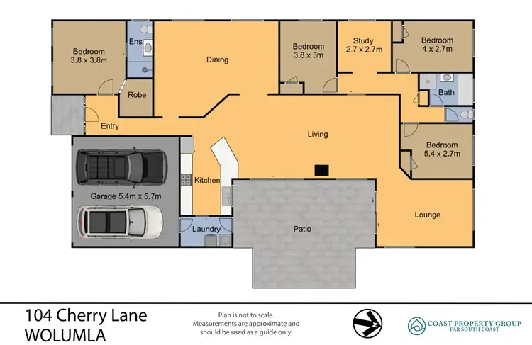 Floorplan of Homely house listing, 104 Cherry Lane, Wolumla NSW 2550
