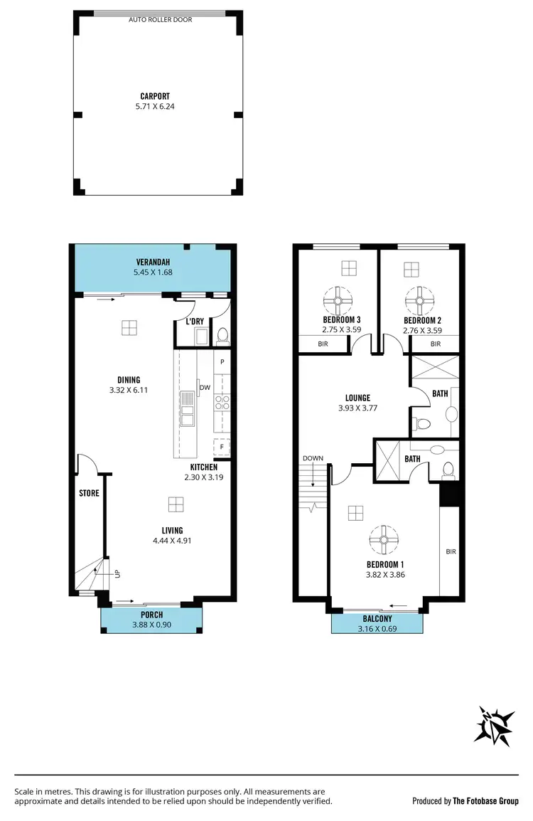 Floorplan of Homely house listing, 3/1-9 League Street, Seaford Meadows SA 5169