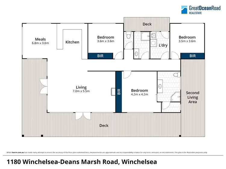 Floorplan of Homely house listing, 1180 Winchelsea-Deans Marsh Road, Winchelsea South VIC 3241