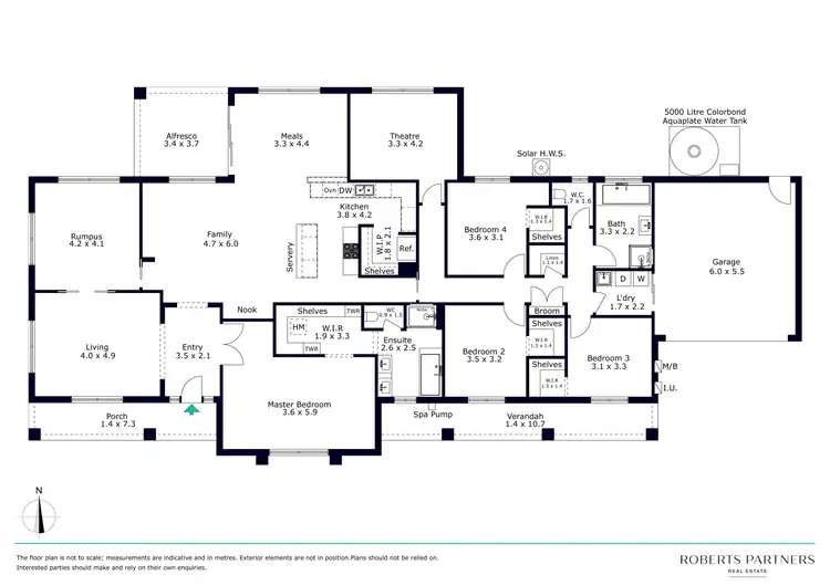 Floorplan of Homely house listing, 20 Booker Rise, Bittern VIC 3918
