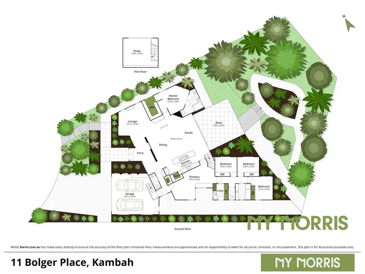 Floorplan of Homely house listing, 11 Bolger Place, Kambah ACT 2902