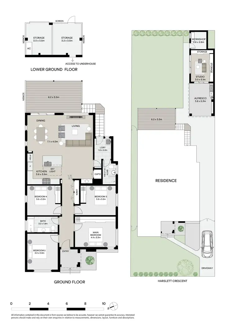 Floorplan of Homely house listing, 57 Harslett Crescent, Beverley Park NSW 2217