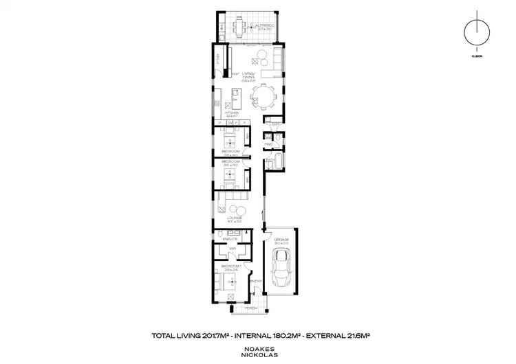 Floorplan of Homely house listing, 70A Harding Street, Somerton Park SA 5044