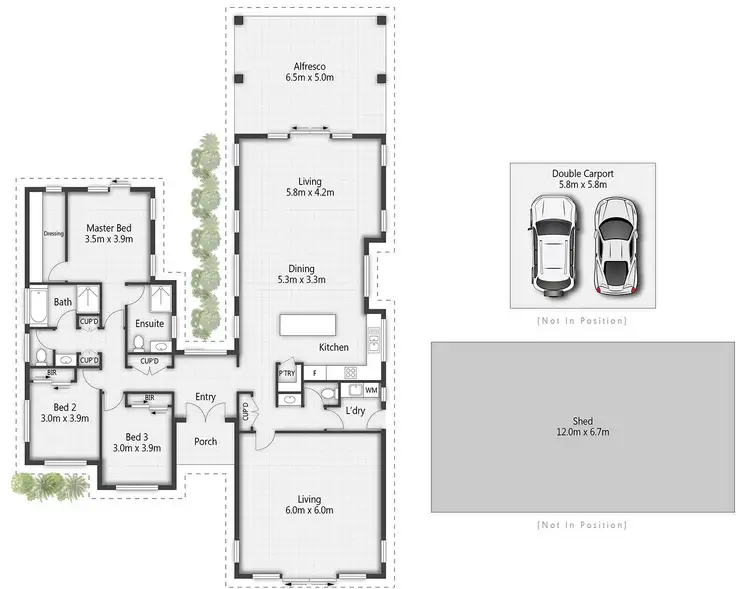 Floorplan of Homely land listing, 51 Devries Road, Pallara QLD 4110