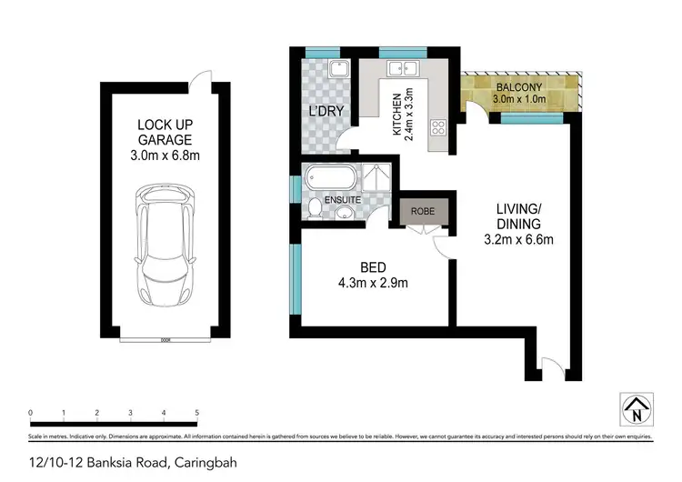 Floorplan of Homely unit listing, 12/10-12 Banksia Road, Caringbah NSW 2229