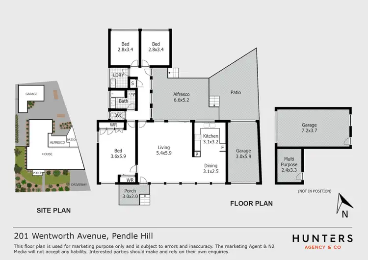 Floorplan of Homely house listing, 201 Wentworth Avenue, Pendle Hill NSW 2145