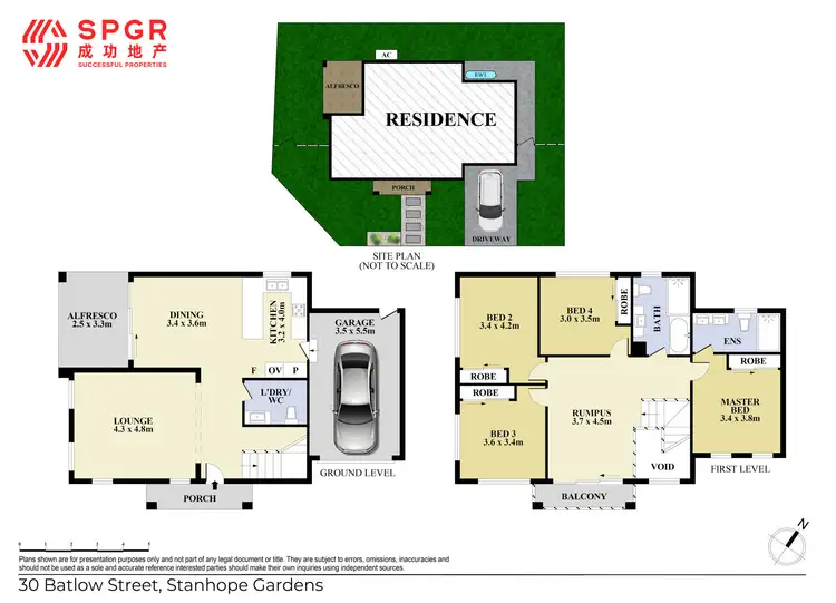 Floorplan of Homely house listing, 30 Batlow Street, Stanhope Gardens NSW 2768