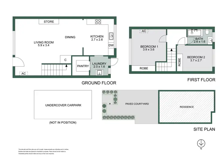Floorplan of Homely apartment listing, 2/7 Kooyong Road, Caulfield North VIC 3161