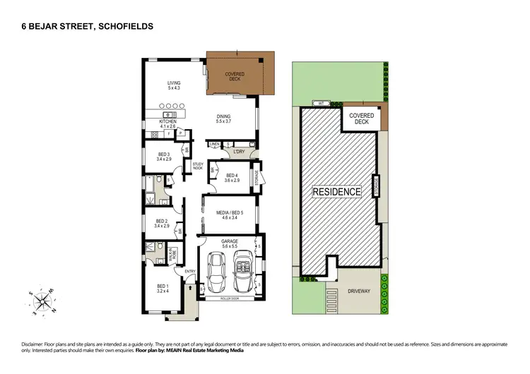 Floorplan of Homely house listing, 6 Bejar Street, Schofields NSW 2762