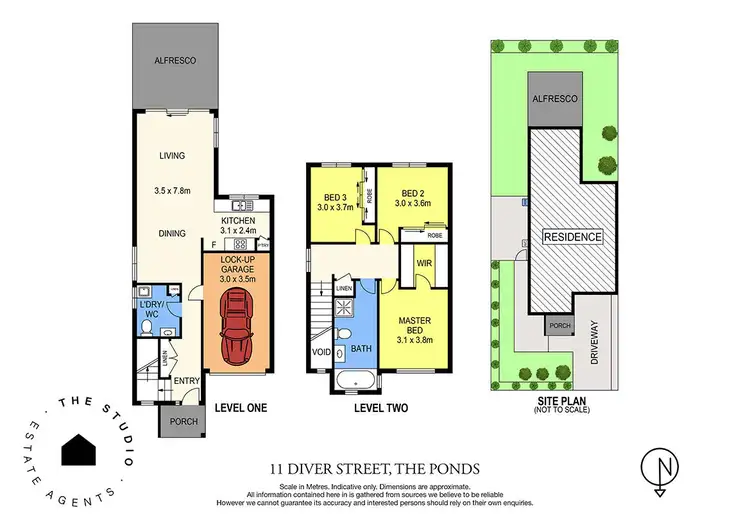Floorplan of Homely house listing, 11 Diver Street, The Ponds NSW 2769