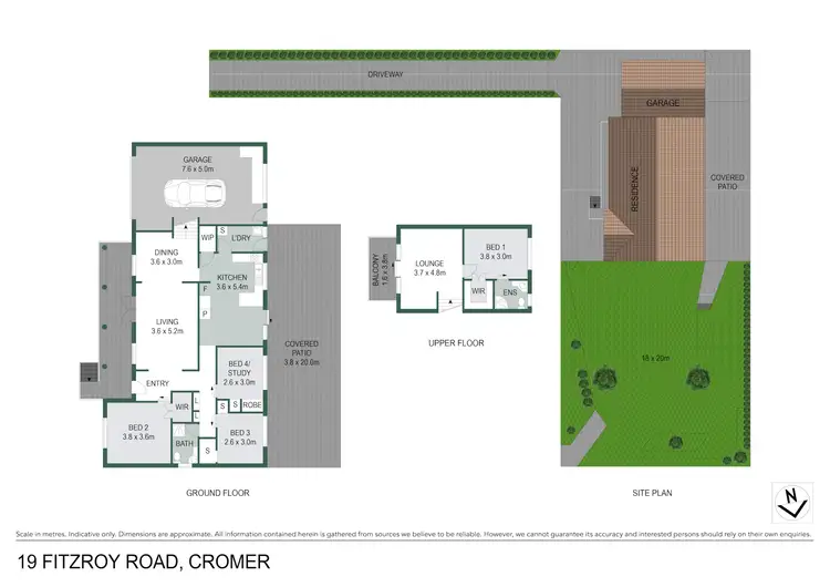 Floorplan of Homely house listing, 19 Fitzroy Road, Cromer NSW 2099
