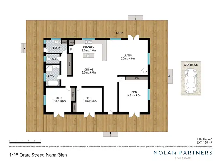 Floorplan of Homely rural property listing, 1/19 Orara Street, Nana Glen NSW 2450