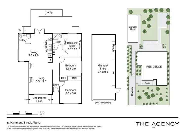 Floorplan of Homely house listing, 38 Hammond Street, Altona VIC 3018
