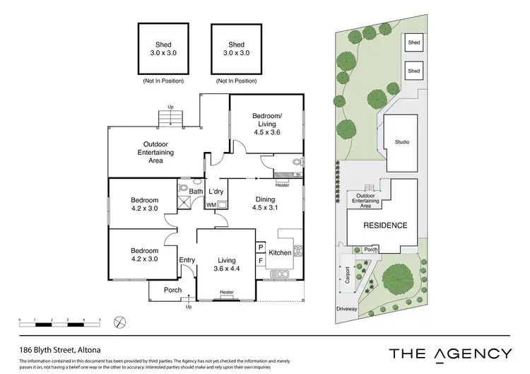 Floorplan of Homely house listing, 186 Blyth Street, Altona VIC 3018