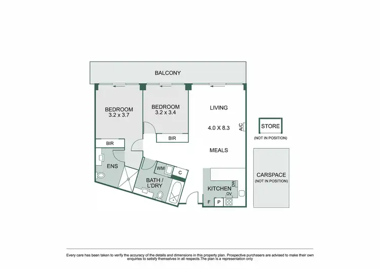 Floorplan of Homely apartment listing, 47/174 Peel Street, Prahran VIC 3181