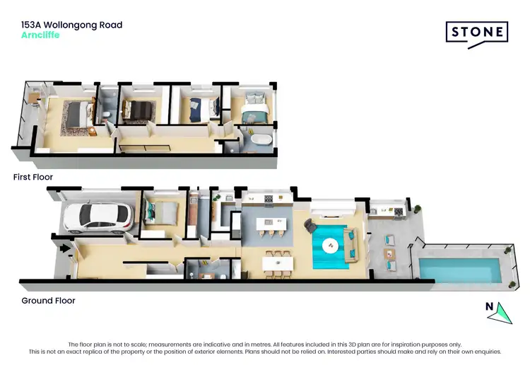 Floorplan of Homely house listing, 153A Wollongong Road, Arncliffe NSW 2205