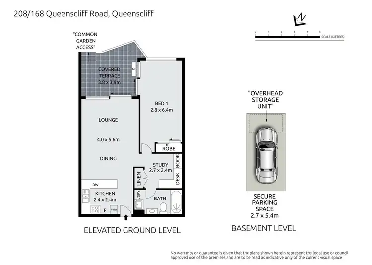 Floorplan of Homely apartment listing, 208/168 Queenscliff Road, Queenscliff NSW 2096