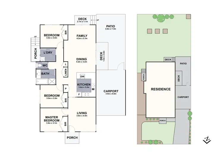 Floorplan of Homely house listing, 2/4 Surrey Road West, Croydon VIC 3136