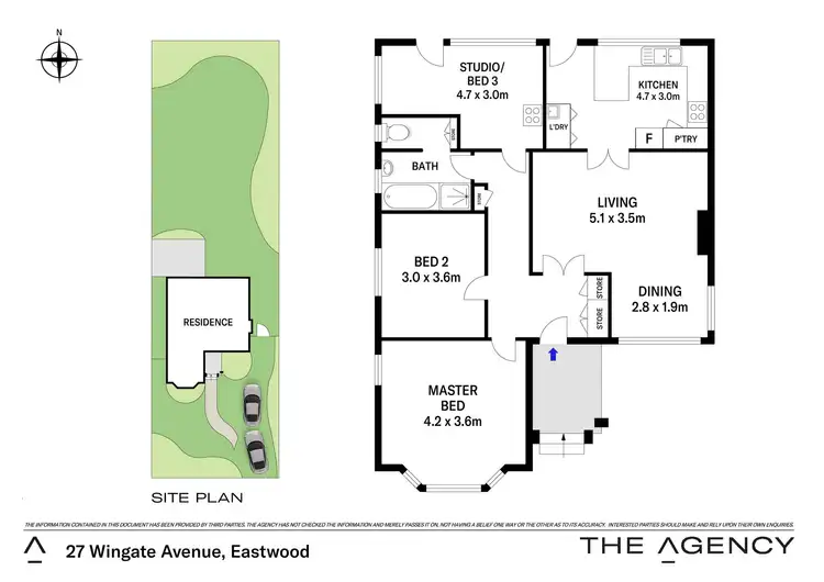 Floorplan of Homely house listing, 27 Wingate Avenue, Eastwood NSW 2122