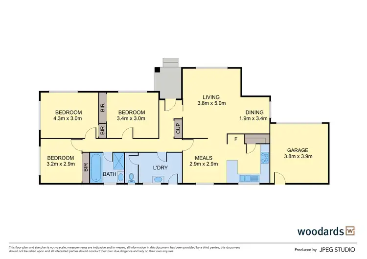 Floorplan of Homely house listing, 17 Gruner Street, Sunbury VIC 3429