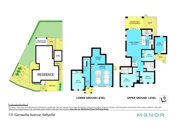 Floorplan of Homely house listing, 131 Garrawilla Avenue, North Kellyville NSW 2155