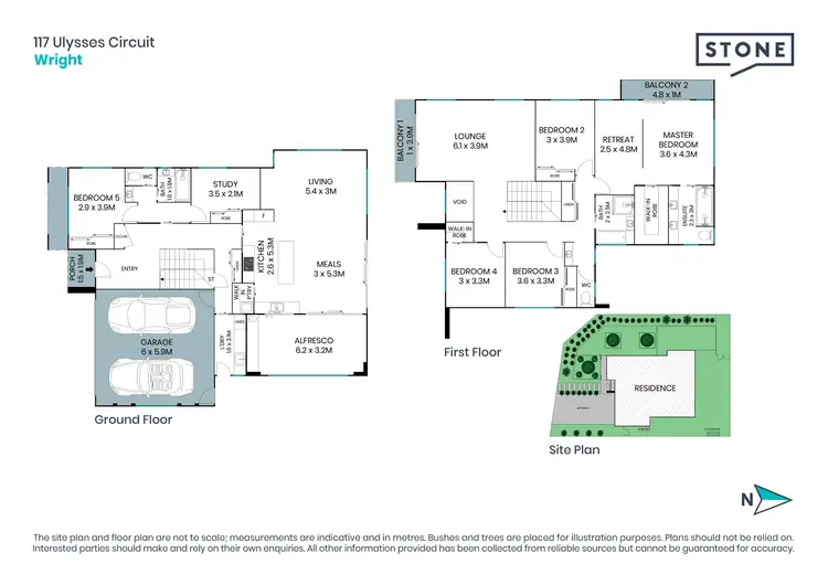 Floorplan of Homely house listing, 117 Ulysses Circuit, Wright ACT 2611