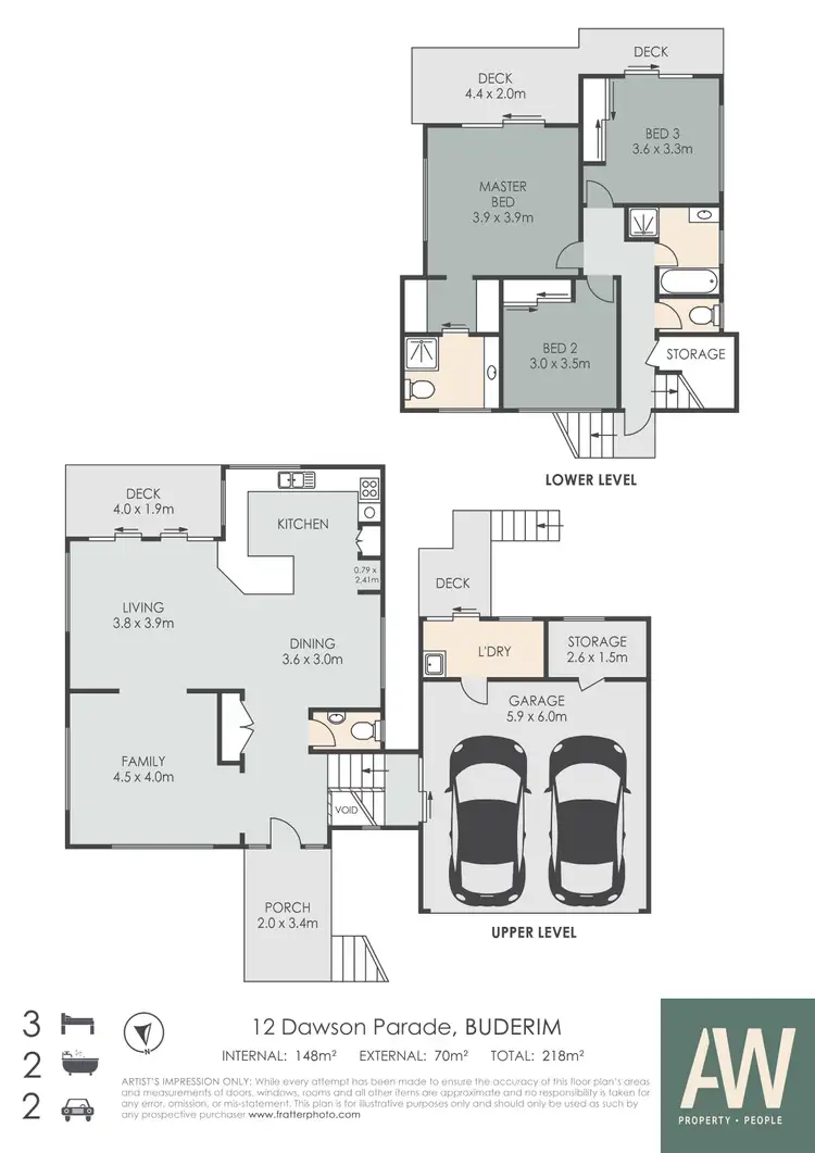 Floorplan of Homely house listing, 12 Dawson Parade, Buderim QLD 4556