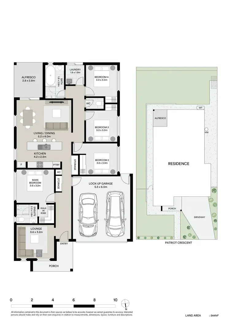 Floorplan of Homely house listing, 44 Patriot Crescent, Smythes Creek VIC 3351