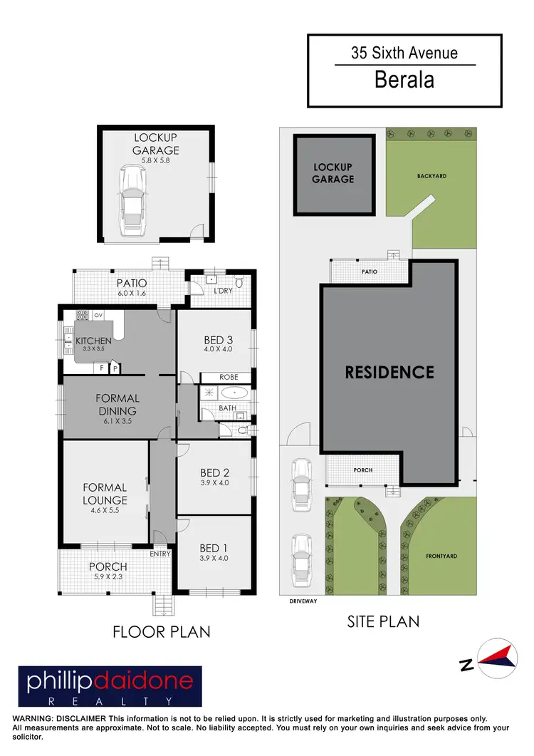 Floorplan of Homely house listing, 35 Sixth Avenue, Berala NSW 2141