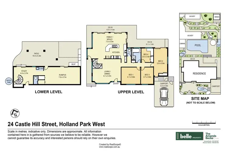 Floorplan of Homely house listing, 24 Castle Hill Street, Holland Park West QLD 4121