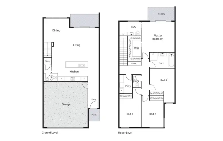 Floorplan of Homely townhouse listing, 51/3 Martel Street, Denman Prospect ACT 2611