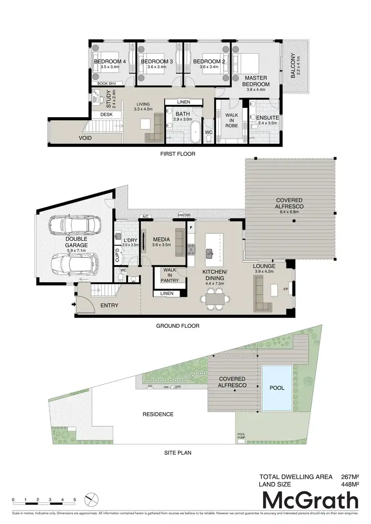 Floorplan of Homely house listing, 10 Langsford Crescent, Maroochydore QLD 4558