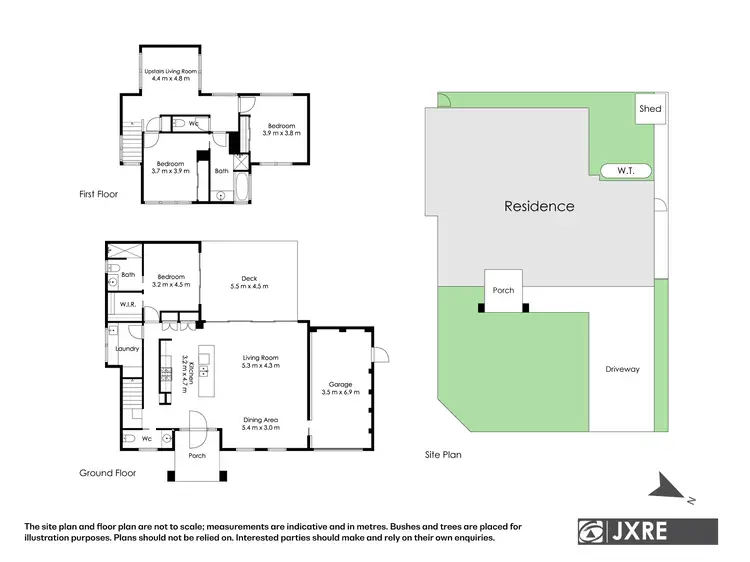 Floorplan of Homely townhouse listing, 1/32 Narcissus Avenue, Boronia VIC 3155