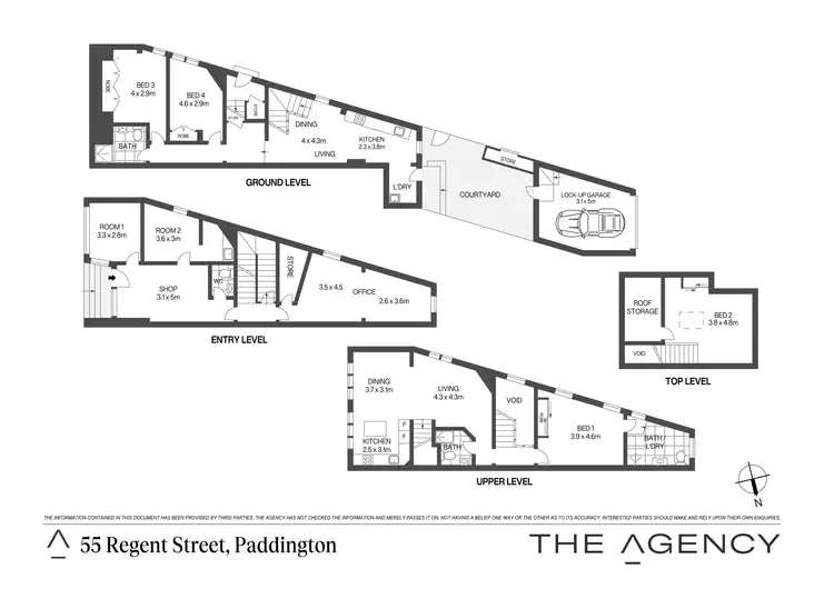 Floorplan of Homely house listing, 55 Regent Street, Paddington NSW 2021