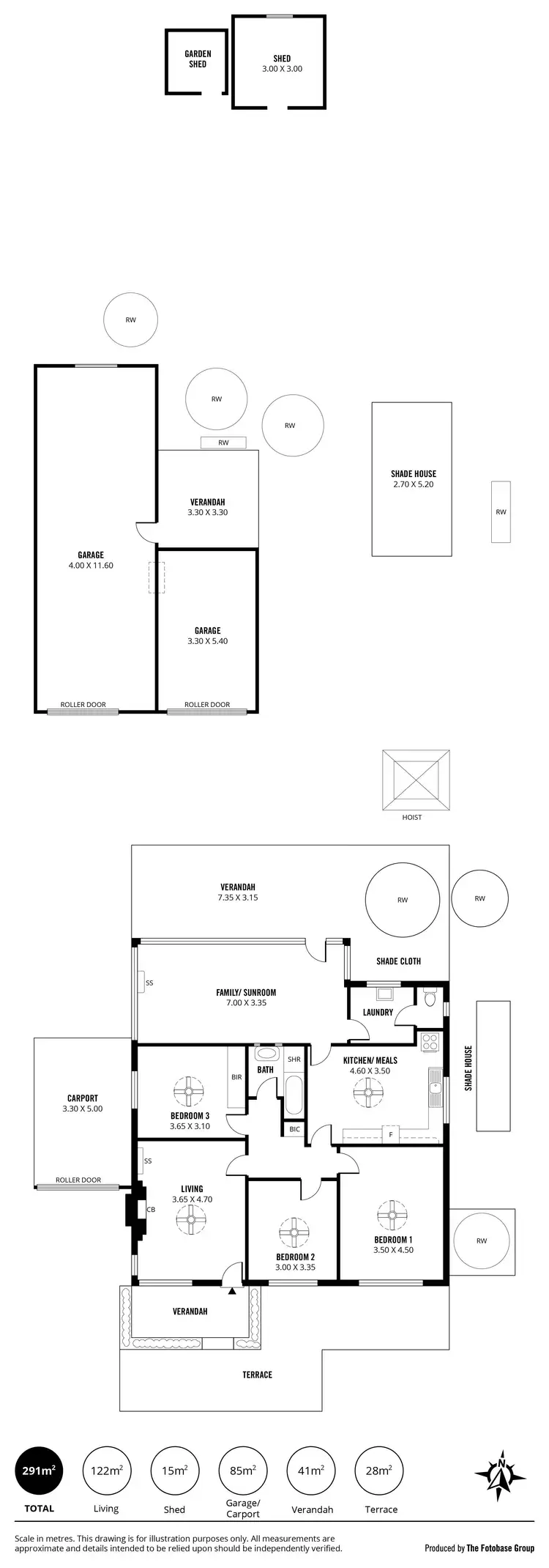 Floorplan of Homely house listing, 4 Stuckey Avenue, Underdale SA 5032