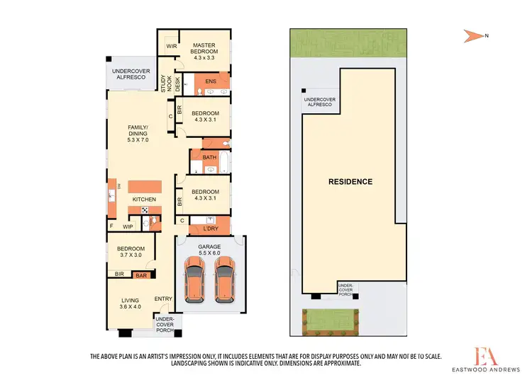 Floorplan of Homely house listing, 18 Supen Street, Mount Duneed VIC 3217